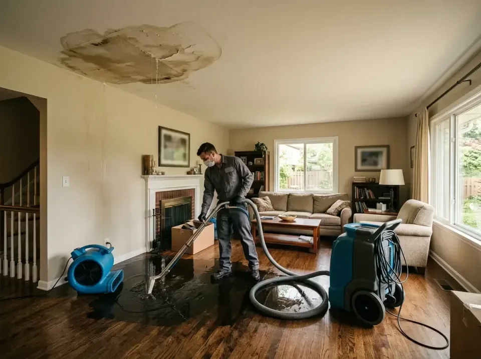 attic-pipe-burst-ceiling-drip-008 — frequently asked questions, Water Damage Restoration & Carpet Care in Huron, SD